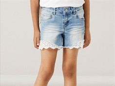 Name It medium blue denim shorts blonder